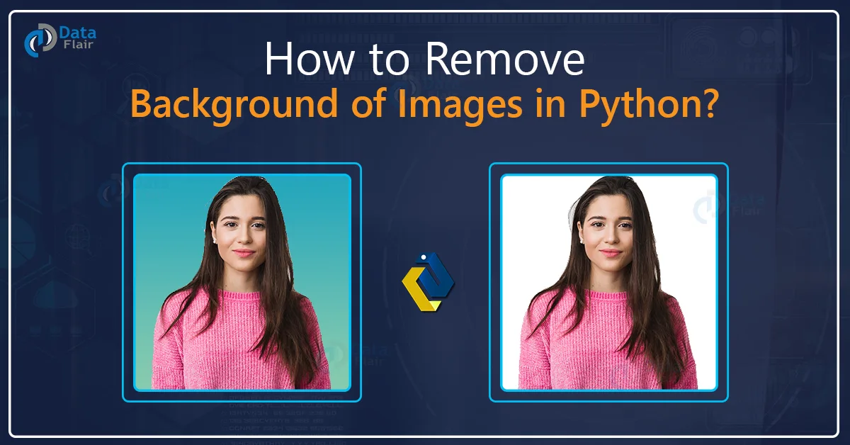 How to Remove Background of Images in Python? - DataFlair
