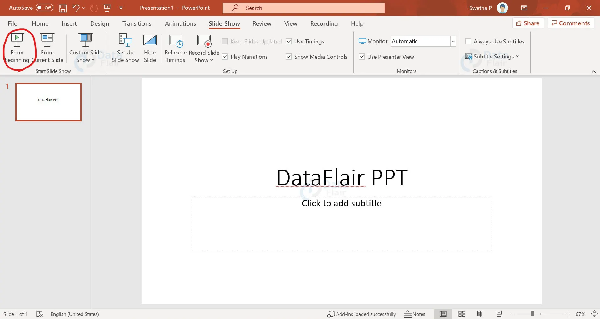 how-to-run-slide-show-in-powerpoint-dataflair