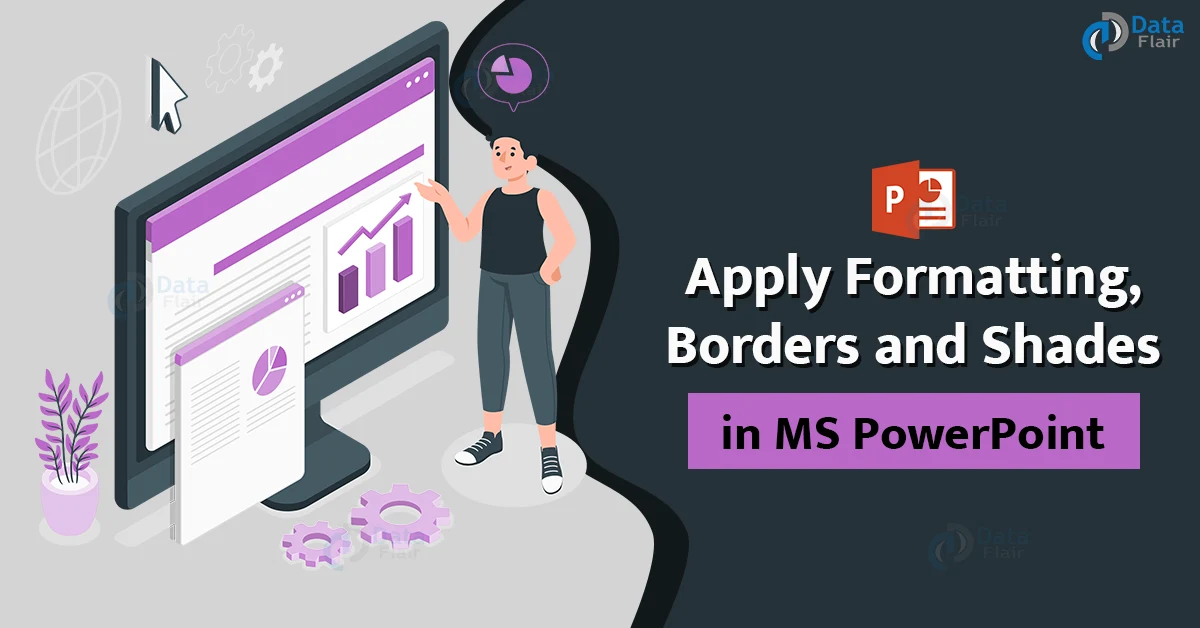 apply borders shades in powerpoint