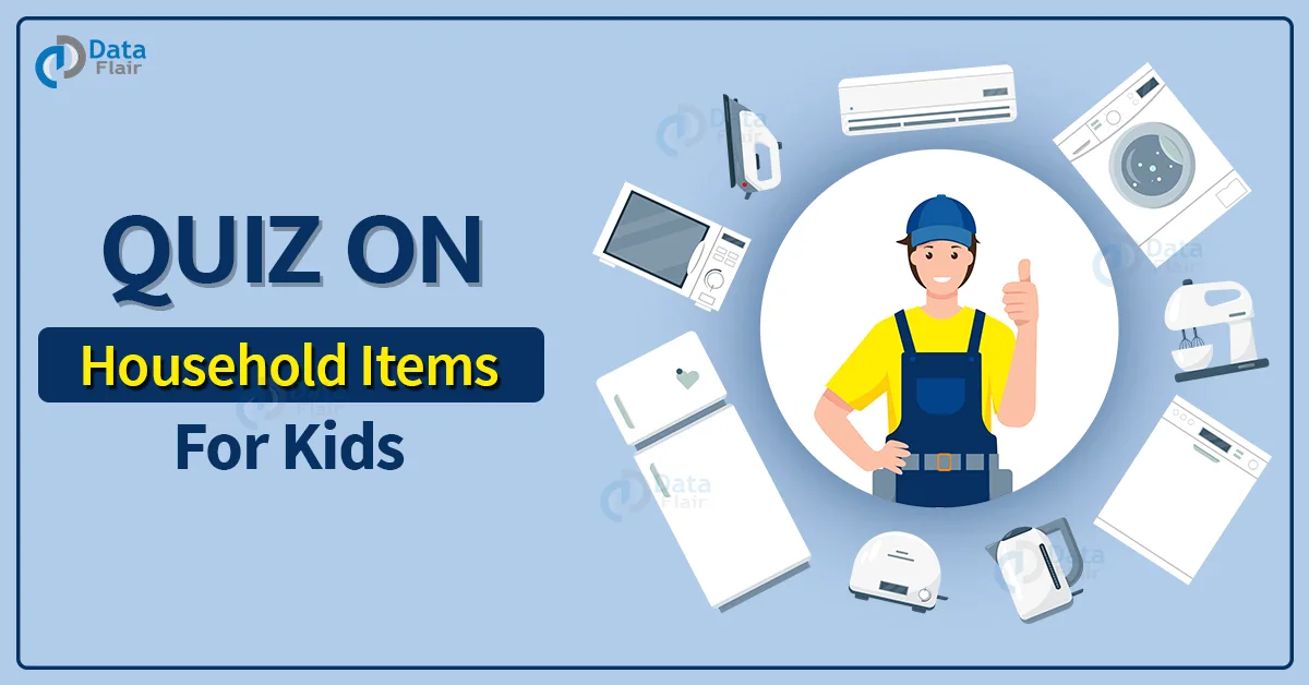 quiz on household items for kids