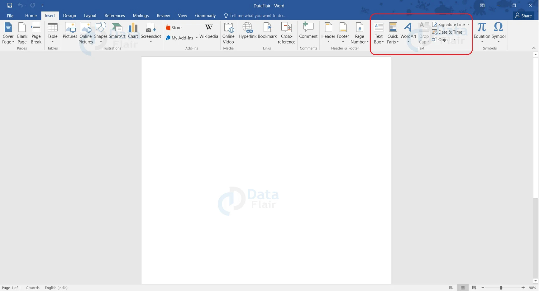 how-to-insert-and-format-wordart-in-word-dataflair