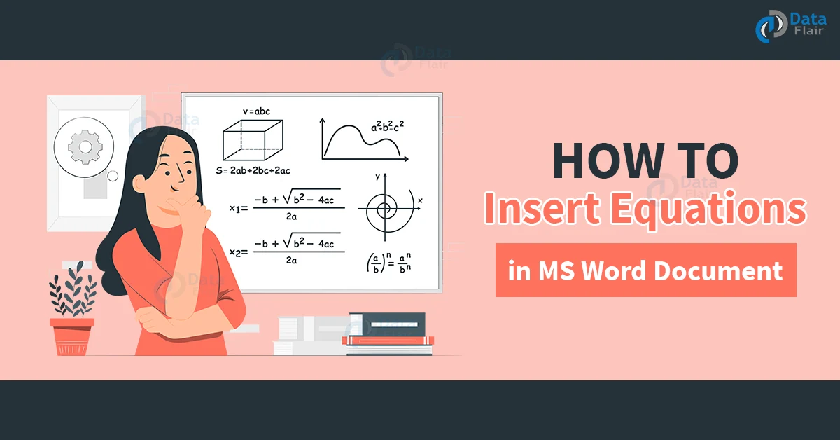 how to insert equations in word document