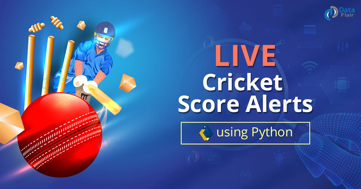 python live cricket score alerts