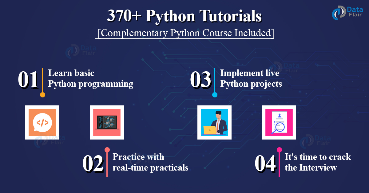 Learn Python Tutorial – Free Interactive Tutorials - DataFlair