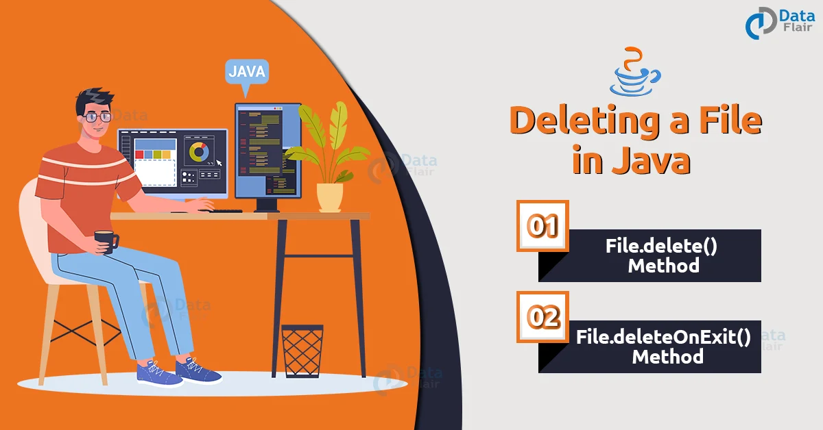 delete a file in java