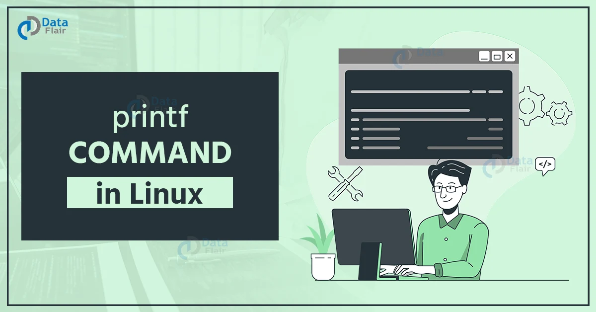 linux printf command