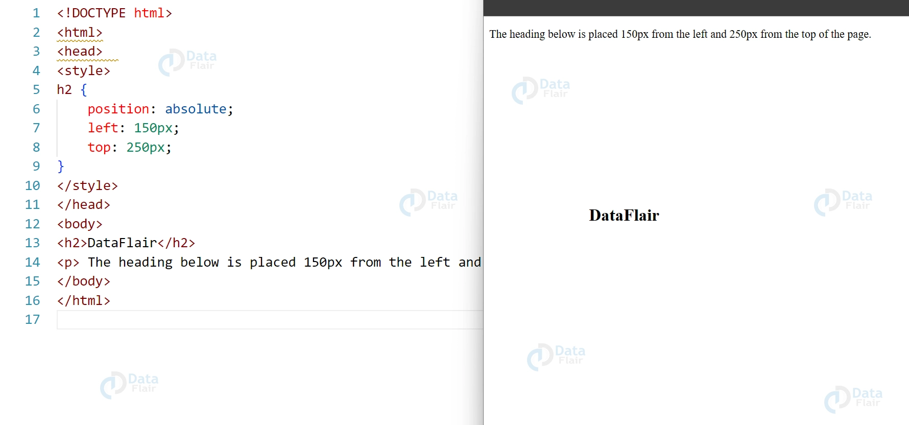 CSS Positioning With Examples - DataFlair