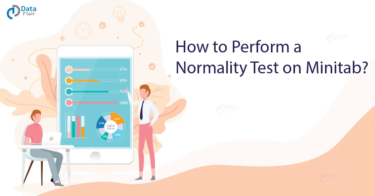how to perform a normality test on minitab