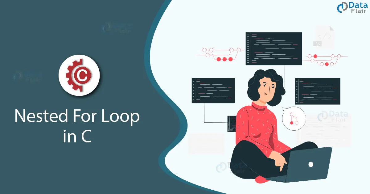 nested for loop in c