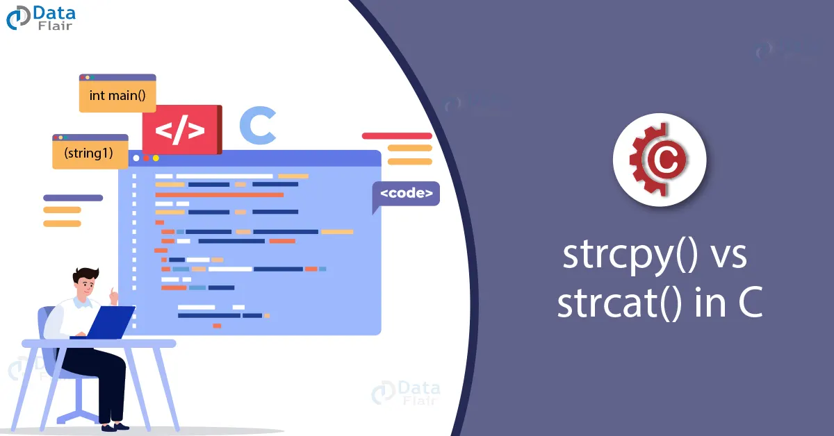 strcpy() vs strcat() in c