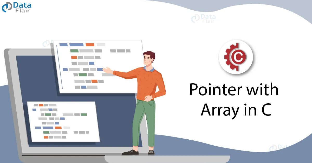 pointer with array in c