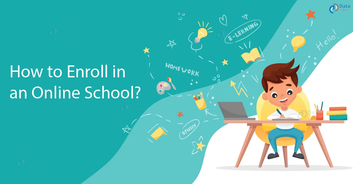 how to enroll in an online school