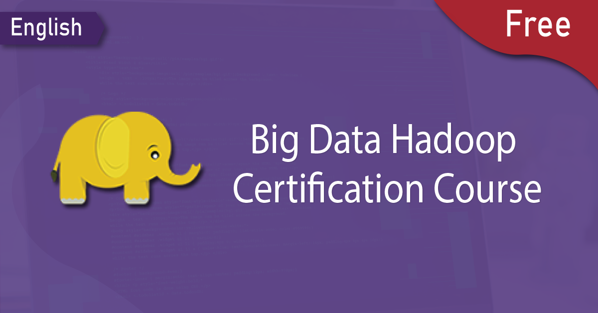 free big data hadoop certification course thumbnail