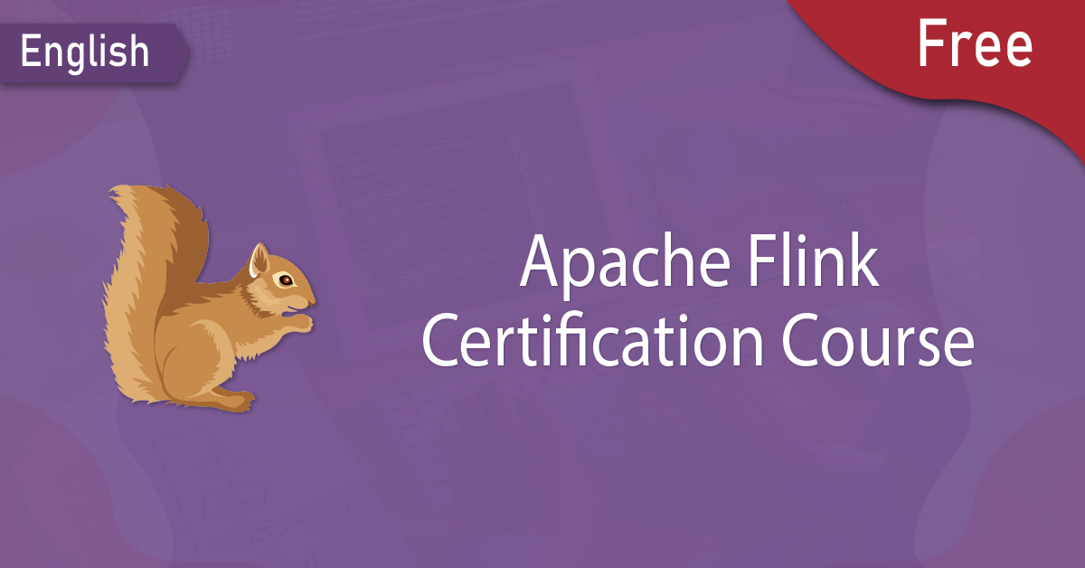 free apache flink certification course thumbnail