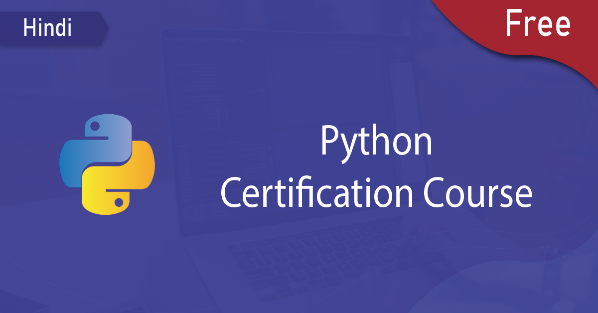 free python certification course thumbnail hindi