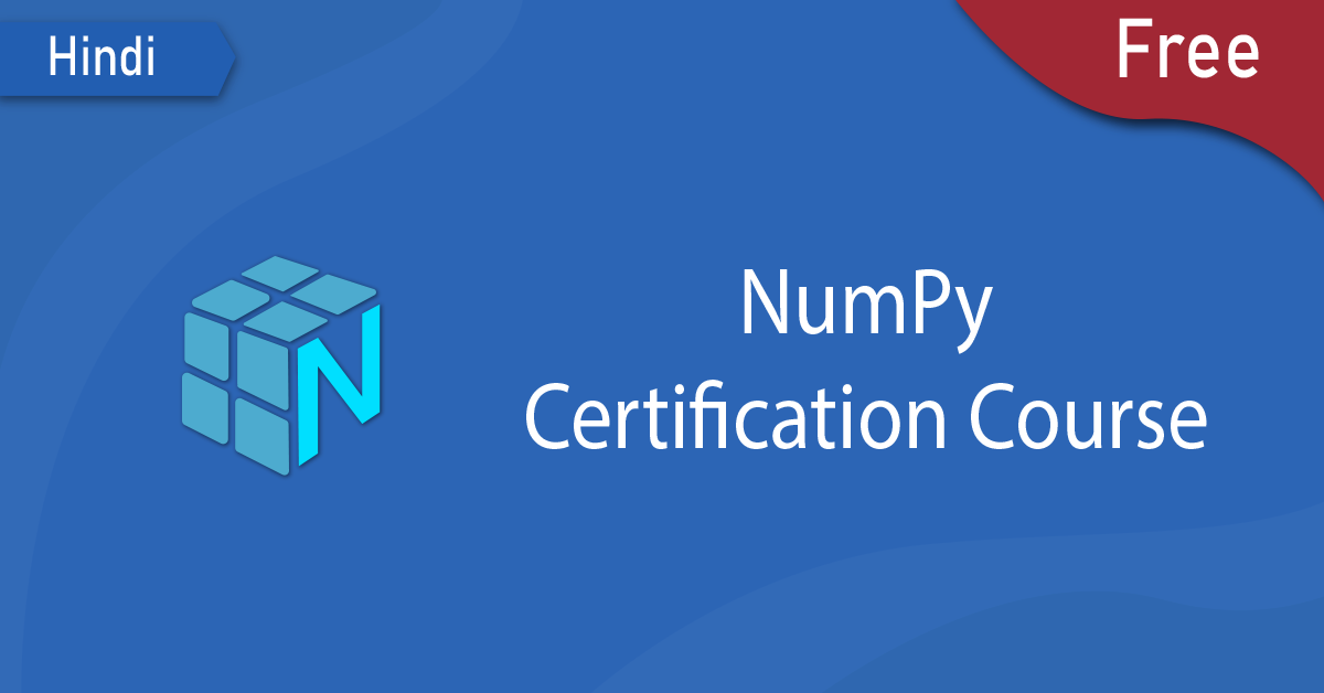 free numpy certification course thumbnail
