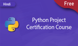 Certified Python Project online training course