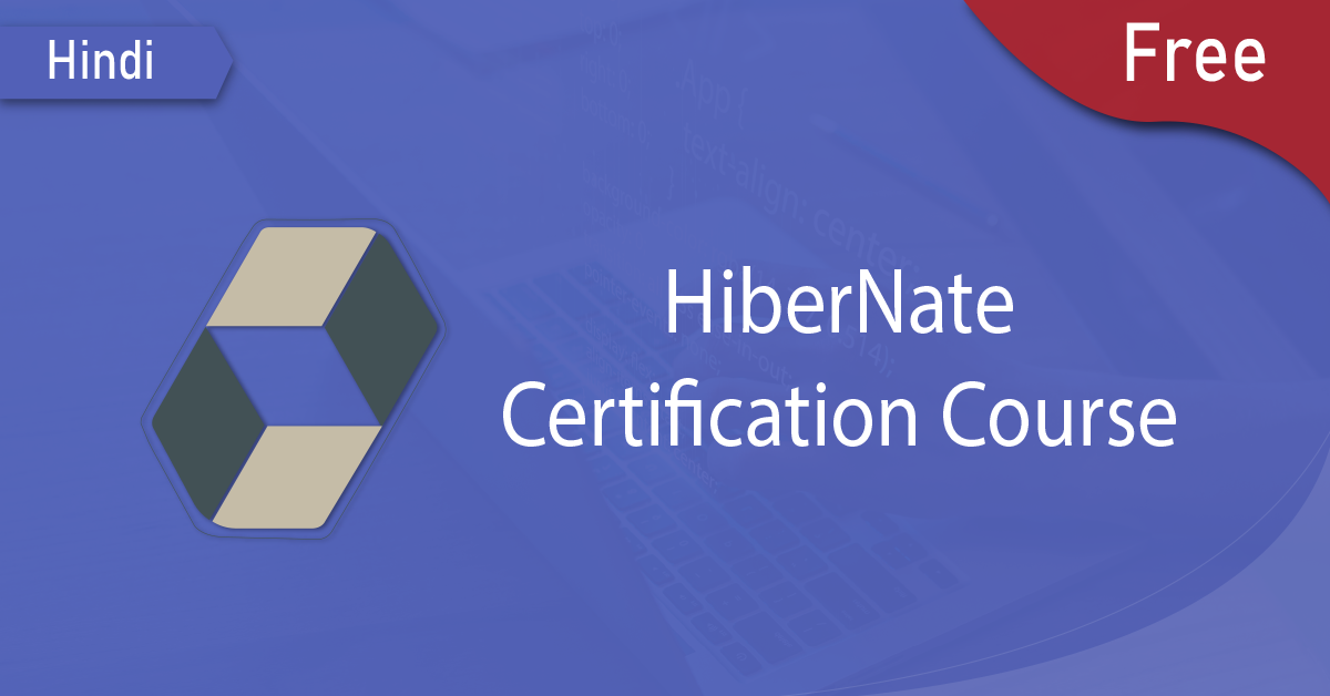 free hibernate certification course thumbnail hindi
