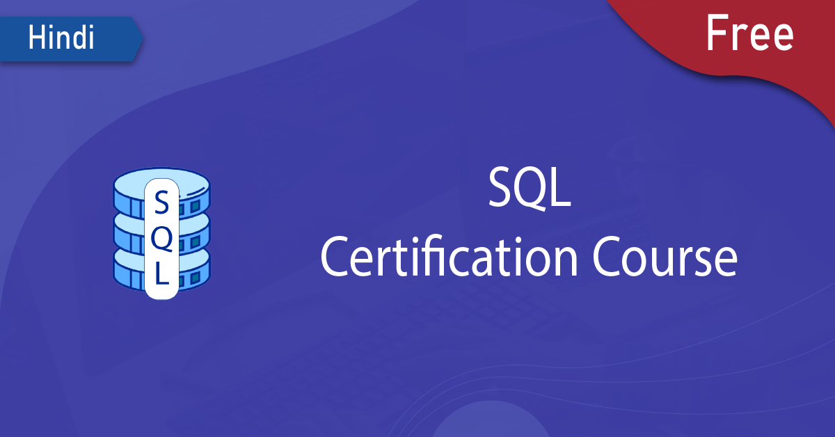 free sql certification course thumbnail