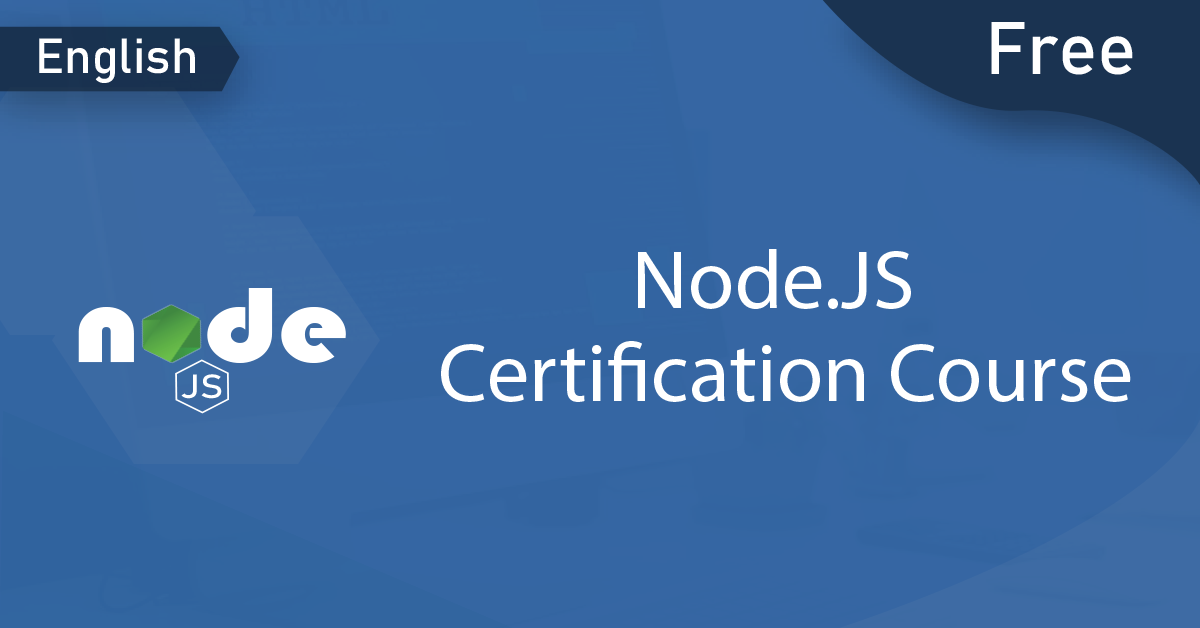 free nodejs certification course thumbnail 4