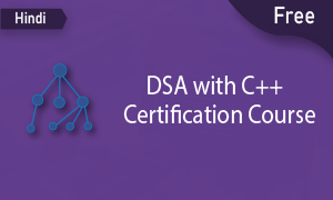 Certified DSA with C++ online training course