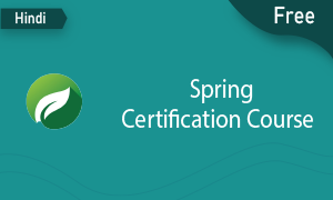 Certified Java Spring Framework online training course