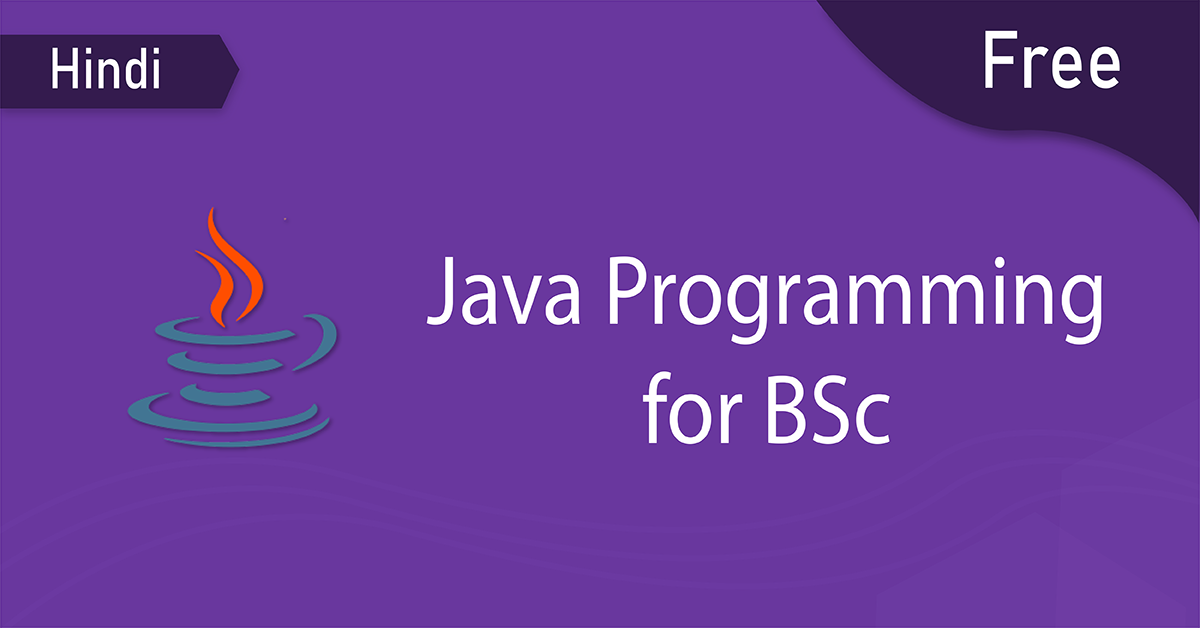 free java programming for bsc thumbnail hindi
