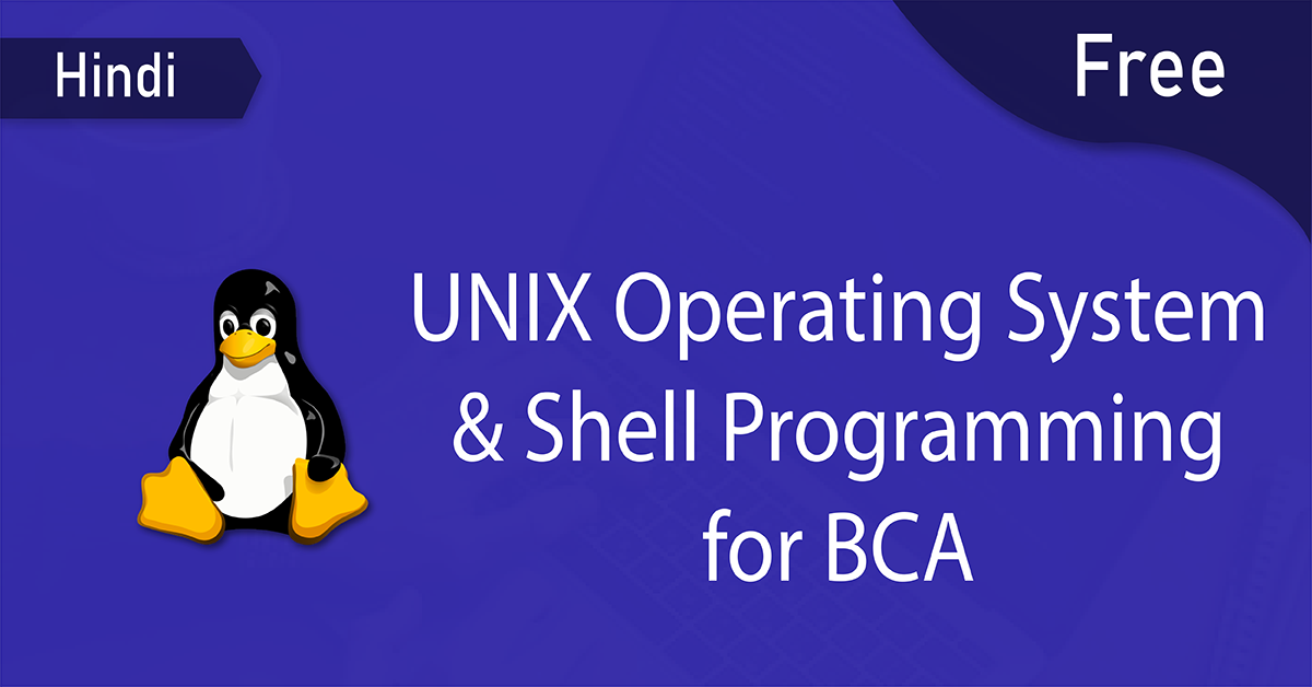 Free Unix Operating System and Shell Programming Course for BCA with ...